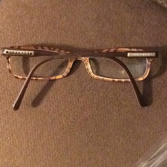 Burberry Brown Rectangle Optical Eyeglasses Frames - Picture 10 of 11